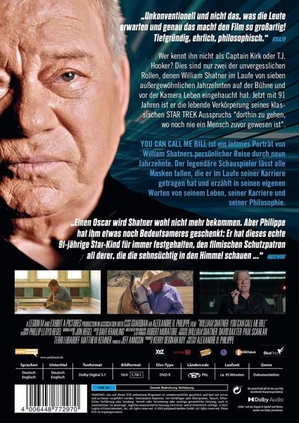 Produktbild: William Shatner - You Can Call Me Bill