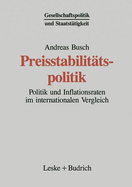 Produktbild: Preisstabilit&auml;tspolitik