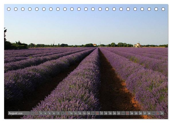 Produktbild: S&uuml;dfrankreich - Die sch&ouml;nsten Ausflugsziele. (Tischkalender 2026 DIN A5 quer), CALVENDO Monatskalender