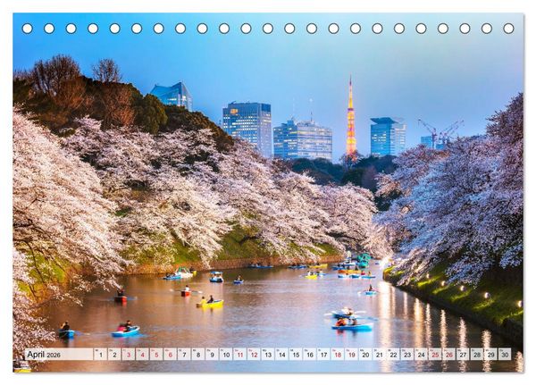 Produktbild: Japan - Traditionen und Modernit&auml;t (Tischkalender 2026 DIN A5 quer), CALVENDO Monatskalender