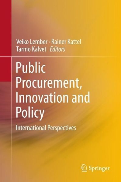 Produktbild: Public Procurement, Innovation and Policy