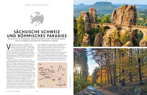 Lonely Planet Bildband Legendäre Trips mit dem Van in Europa