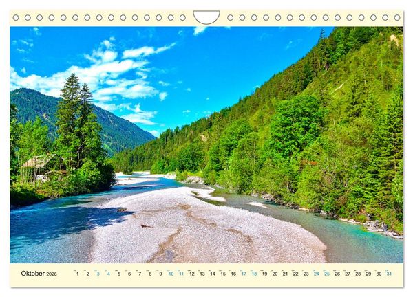 Produktbild: Beschauliches Bayern (Wandkalender 2026 DIN A4 quer), CALVENDO Monatskalender