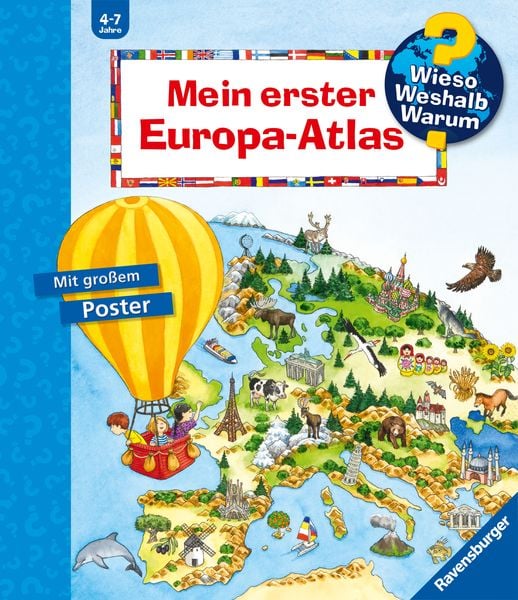Produktbild: Wieso? Weshalb? Warum? Sonderband - Mein erster Europa-Atlas