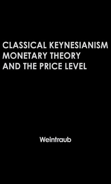 Produktbild: Classical Keynesianism