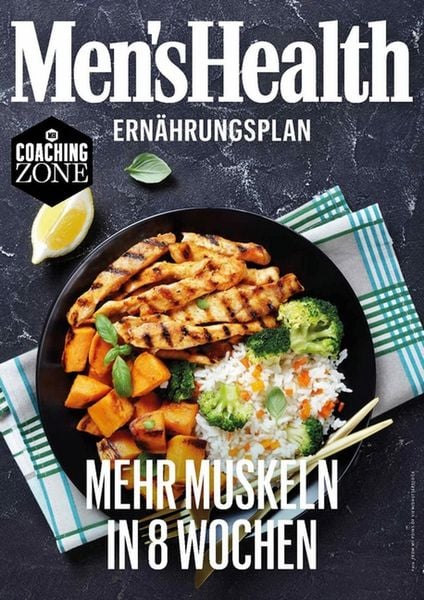 Produktbild: MEN'S HEALTH Ern&auml;hrungsplan: Mehr Muskeln in 8 Wochen
