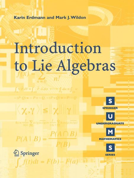 Produktbild: Introduction to Lie Algebras