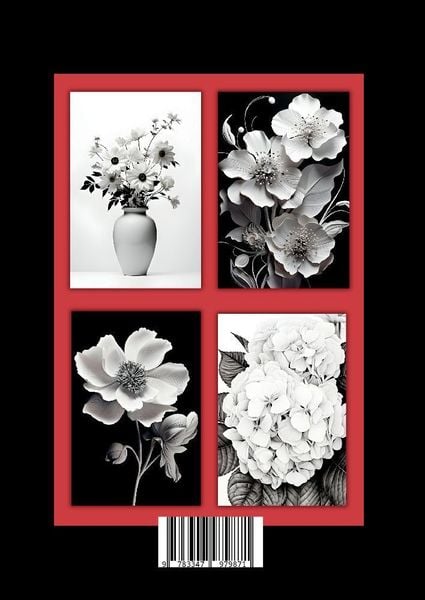 Produktbild: Malbuch Blumen Fotorealistisch