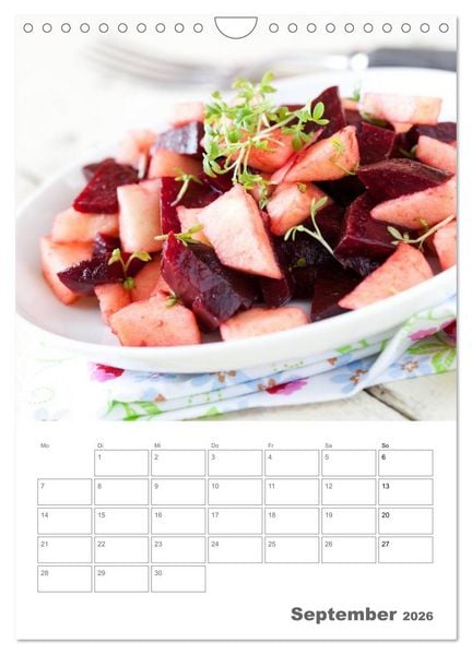 Produktbild: Herzhaft - S&uuml;&szlig; / Mein K&uuml;chenplaner (Wandkalender 2026 DIN A4 hoch), CALVENDO Monatskalender