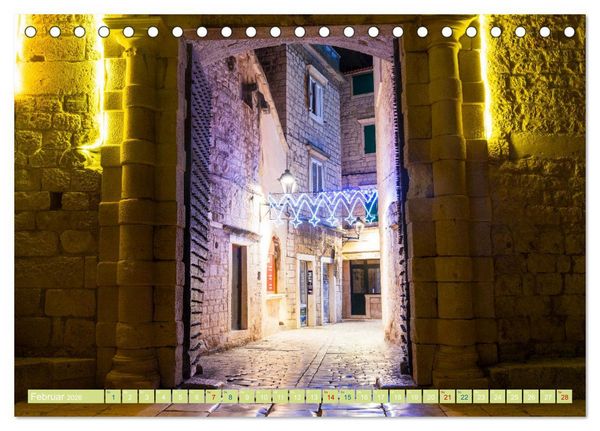 Produktbild: Trogir - Wundervolles historisches Juwel an der Adria (Tischkalender 2026 DIN A5 quer), CALVENDO Monatskalender