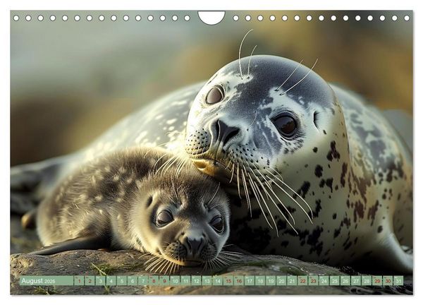 Produktbild: Tierkinder des Nordens (Wandkalender 2026 DIN A4 quer), CALVENDO Monatskalender