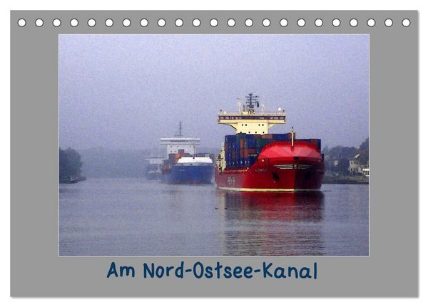 Produktbild: Am Nord- Ostsee-Kanal (Tischkalender 2027 DIN A5 quer), CALVENDO Monatskalender