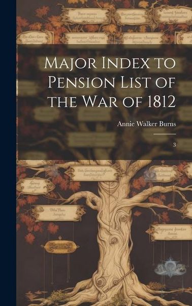 Produktbild: Major Index to Pension List of the War of 1812: 3
