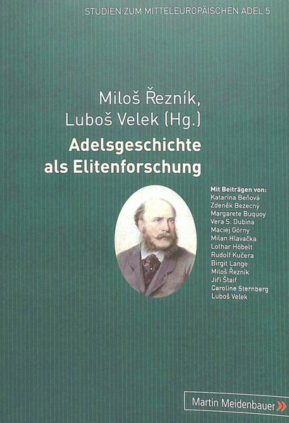 Produktbild: Adelsgeschichte als Elitenforschung