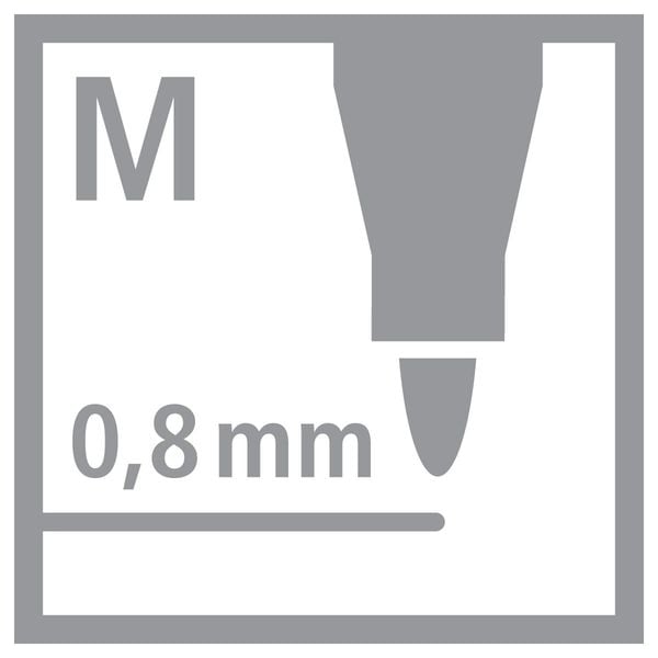 Produktbild: STABILO Filzschreiber -   pointMax - 24er Pack - mit 24 verschiedenen Farben