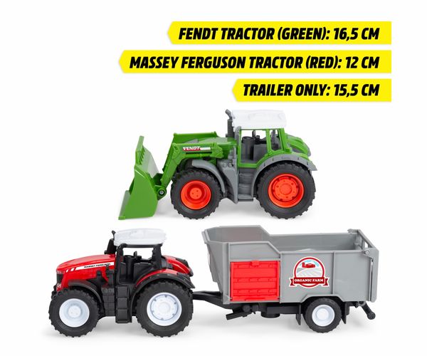 Produktbild: Dickie Toys Fendt Farm Set Fertigmodell Landwirtschafts Modell