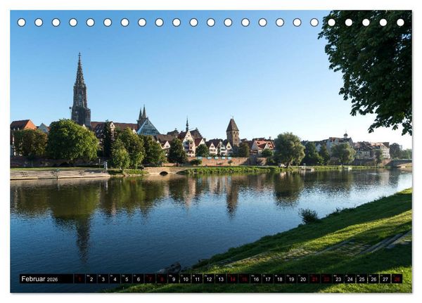 Produktbild: Ulm (Tischkalender 2026 DIN A5 quer), CALVENDO Monatskalender