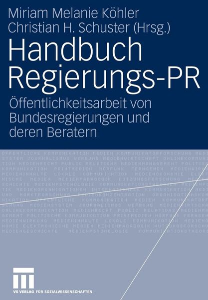 Produktbild: Handbuch Regierungs-PR