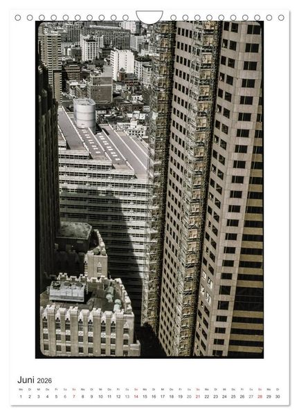 Produktbild: NEW YORK CITY - Vintage Views (Wandkalender 2026 DIN A4 hoch), CALVENDO Monatskalender