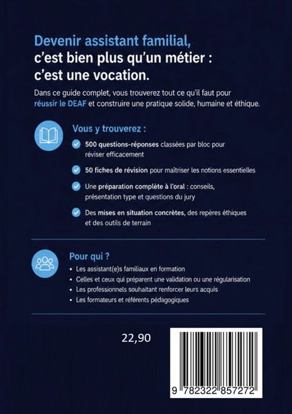 Produktbild: DEAF Dipl&ocirc;me d'Etat d'assistant familial