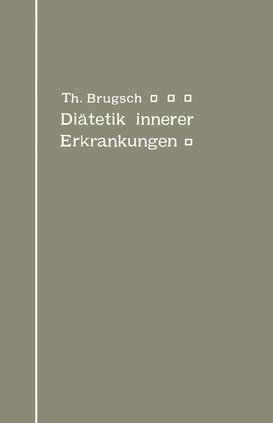 Produktbild: Di&auml;tetik innerer Erkrankungen