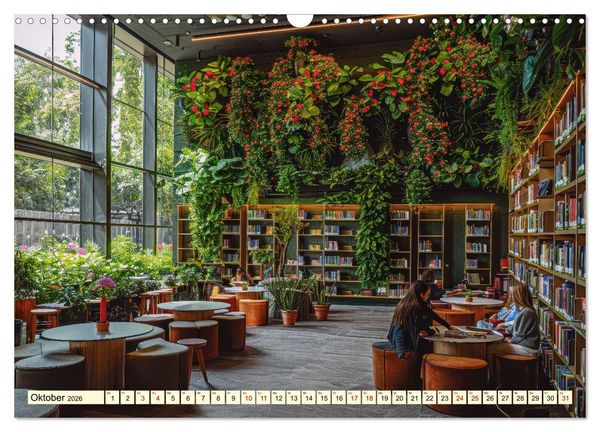 Produktbild: Biophilic Design - Verbundenheit mit der Natur (Wandkalender 2026 DIN A3 quer), CALVENDO Monatskalender