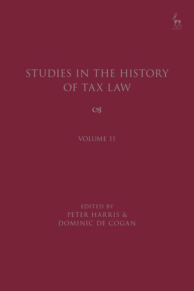 Produktbild: Studies in the History of Tax Law, Volume 11