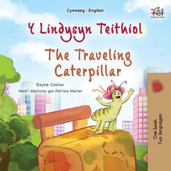 Produktbild: The Traveling Caterpillar (Welsh English Bilingual Book for Kids)