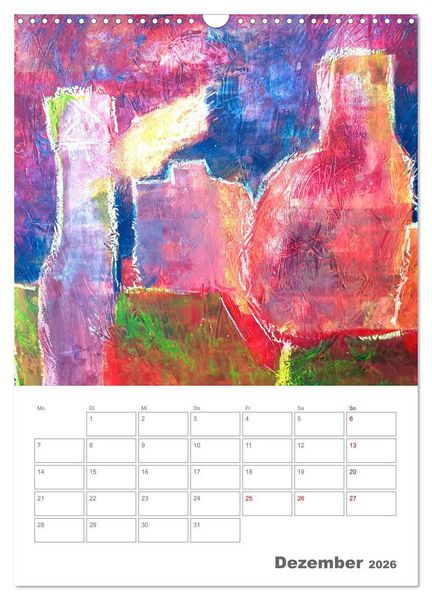 Produktbild: Oase der Stille - Ruhe finden in malerischen Stillleben (Wandkalender 2026 DIN A3 hoch), CALVENDO Monatskalender