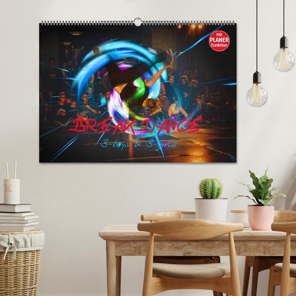 Produktbild: Break Dance B-boys & B-girls (Wandkalender 2026 DIN A2 quer), CALVENDO Monatskalender