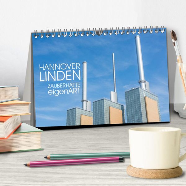 Produktbild: HANNOVER LINDEN ZAUBERHAFTE eigenART (Tischkalender 2026 DIN A5 quer), CALVENDO Monatskalender