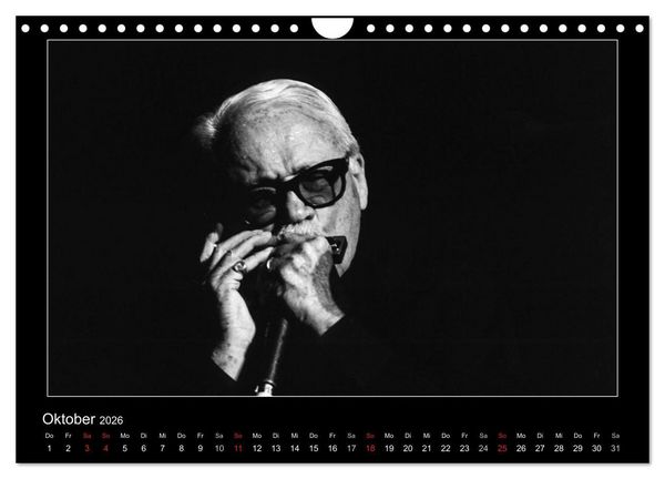 Produktbild: Jazz onstage (Wandkalender 2026 DIN A4 quer), CALVENDO Monatskalender