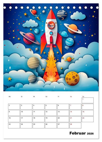 Produktbild: Traumjobs von Morgen - Der Zukunfts-Planer f&uuml;r gro&szlig;e Tr&auml;ume (Tischkalender 2026 DIN A5 hoch), CALVENDO Monatskalender