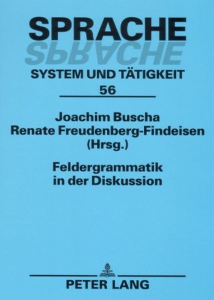 Produktbild: Feldergrammatik in der Diskussion