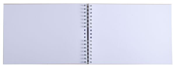 Produktbild: Scrapbooking-Set, Fotoalbum mit Spiralbindung, 50 Seiten wei&szlig;, 32x22 cm + Stifte, Sticker, Schablonen, Fotoecken