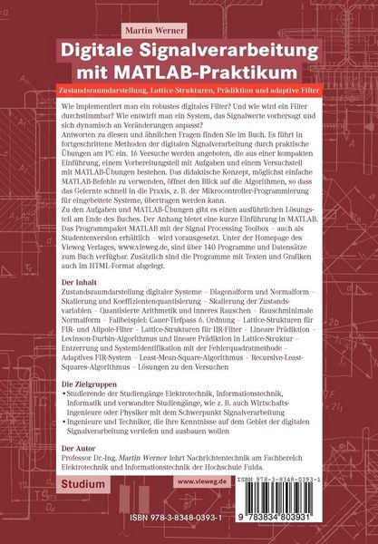 Produktbild: Digitale Signalverarbeitung mit MATLAB&reg;-Praktikum