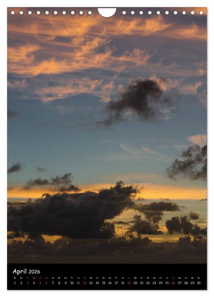 Produktbild: Hawaiian Sunsets (Wandkalender 2026 DIN A4 hoch), CALVENDO Monatskalender