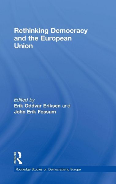 Produktbild: Rethinking Democracy and the European Union
