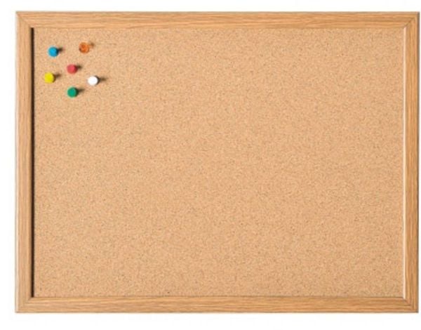 Produktbild: Magnetoplan 121924 Korkpinnwand Braun Kork 100cm x 60cm