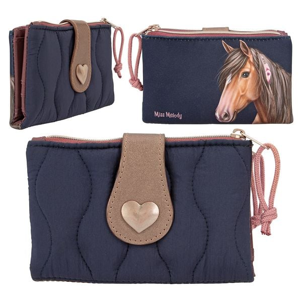 Produktbild: Miss Melody Portemonnaie Mit Stepp NIGHT HORSES