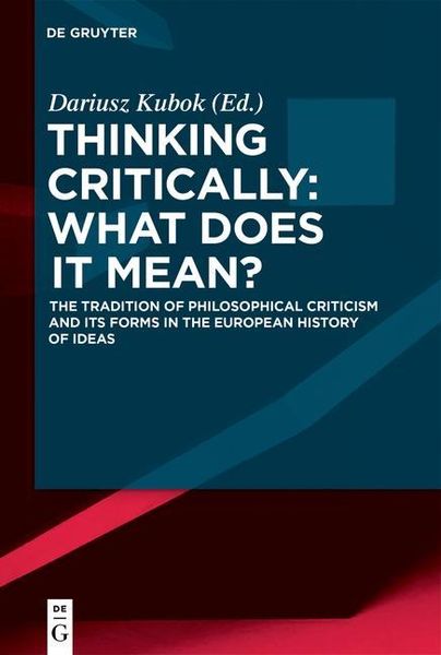 Produktbild: Thinking Critically: What Does It Mean?
