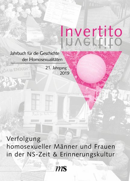 Produktbild: Invertito. Jahrbuch f&uuml;r die Geschichte der Homosexualit&auml;ten / Verfolgung homosexueller M&auml;nner und Frauen in der NS-Zeit