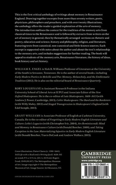 Produktbild: The Memory Arts in Renaissance England