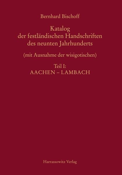 Produktbild: Katalog der festl&auml;ndischen Handschriften des neunten Jahrhunderts...