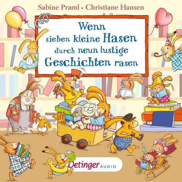 Produktbild: Wenn sieben kleine Hasen durch neun lustige Geschichten rasen