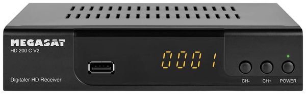 MegaSat HD 200 C V2 HD-SAT-Receiver Anzahl Tuner: 1