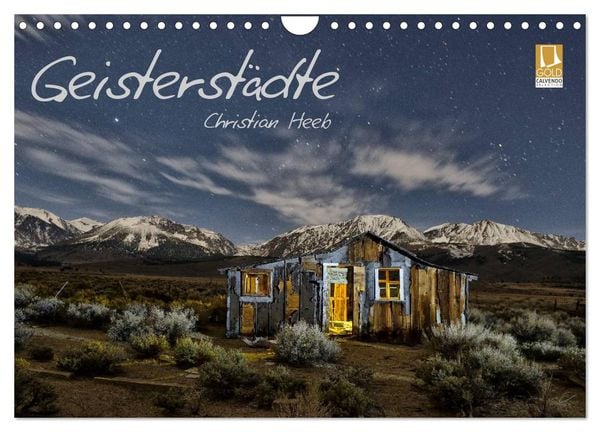 Produktbild: Geisterst&auml;dte Christian Heeb (Wandkalender 2026 DIN A4 quer), CALVENDO Monatskalender