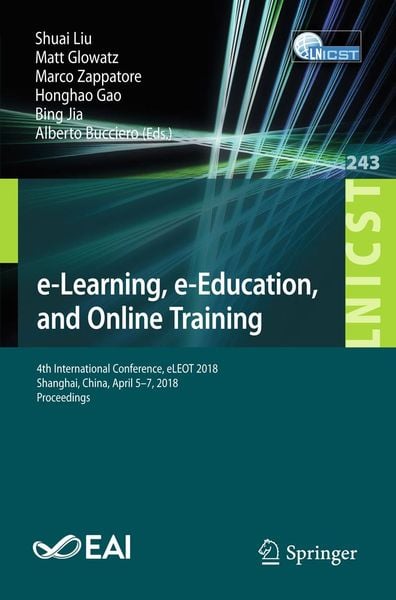 Produktbild: E-Learning, e-Education, and Online Training