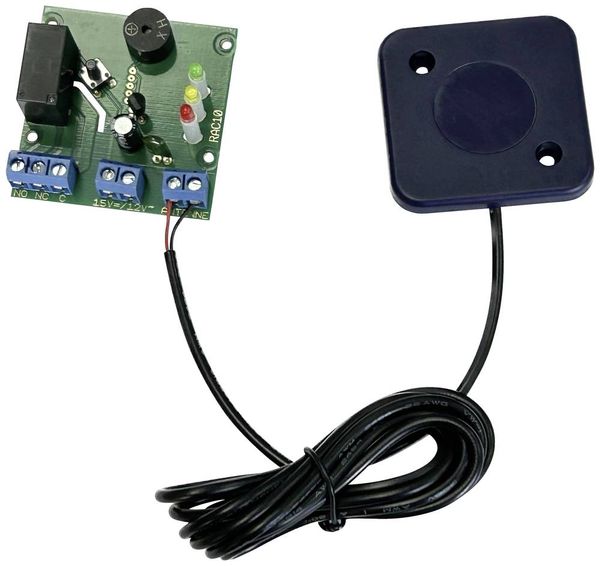 Produktbild: TowiTek RFID-Zugangskontrolle 12 V/DC, 9 V/AC, 12 V/AC