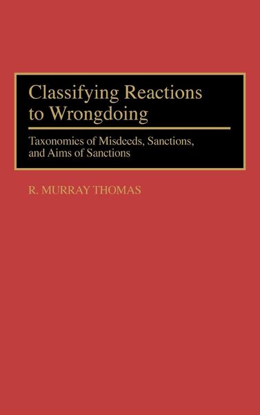 Produktbild: Classifying Reactions to Wrongdoing